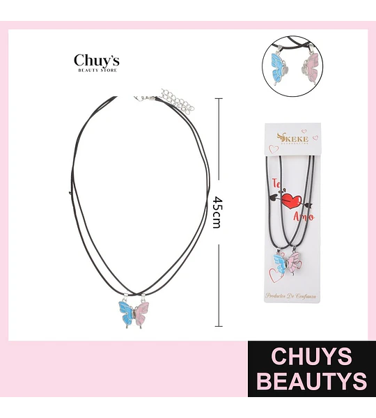 Collar para amigas 2PCS