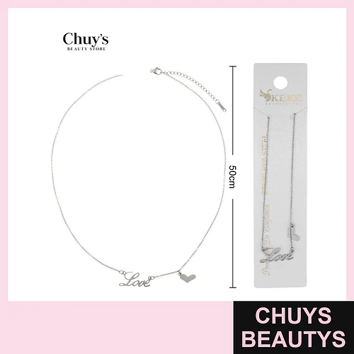 Collar Acero Inoxidable 45+5cm - Chuys Beautys | Chuys Beautys