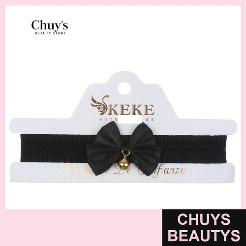 Choker de Lazo Negro Elegante - Chuys Beautys | Chuys Beautys