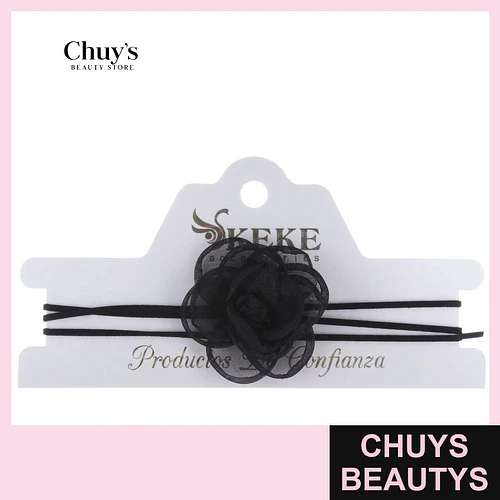 Choker con Flor Negra - Chuys Beautys | Chuys Beautys