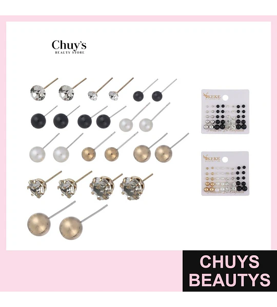 Pendientes 20 Pcs