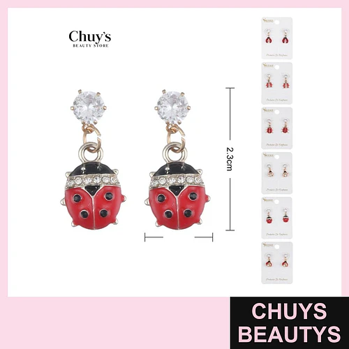 Pendientes de Aleacion 2,5cm - Chuys Beautys | Chuys Beautys