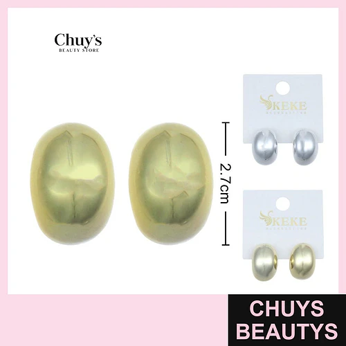 Pendientes CCB 2,7CM - Chuys Beautys | Chuys Beautys