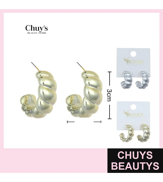 Pendientes CCB 2,8CM