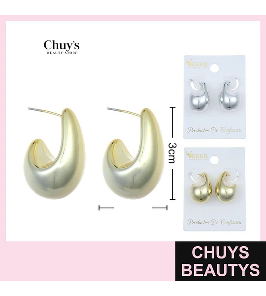 Pendientes CCB 3,1CM