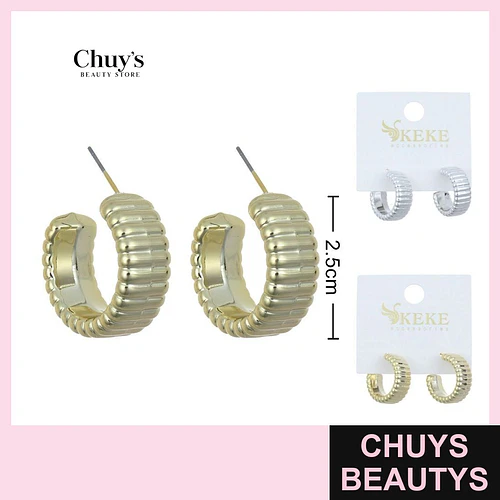 Pendientes CCB 2,4CM - Chuys Beautys | Chuys Beautys