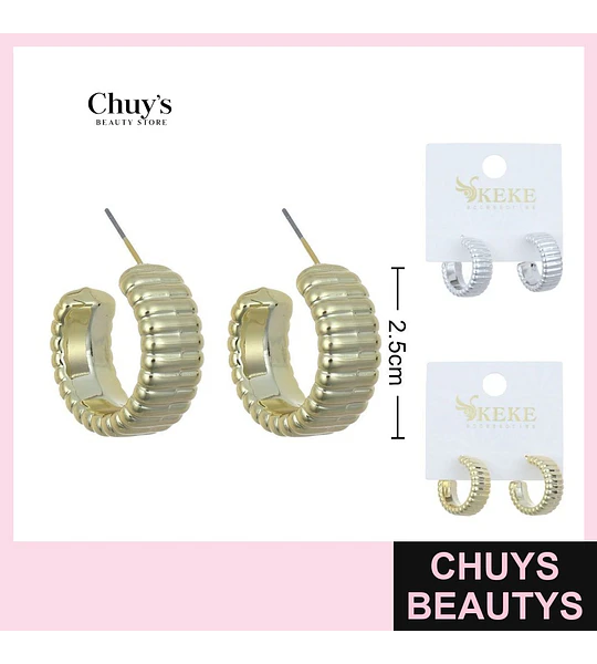 Pendientes CCB 2,4CM