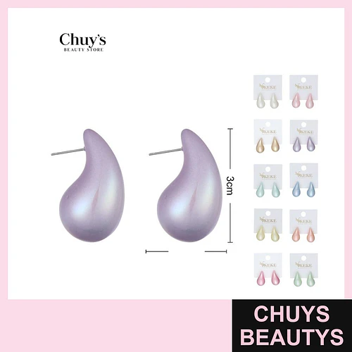 Pendientes de Colores Iridiscentes - Chuys Beautys | Chuys Beautys