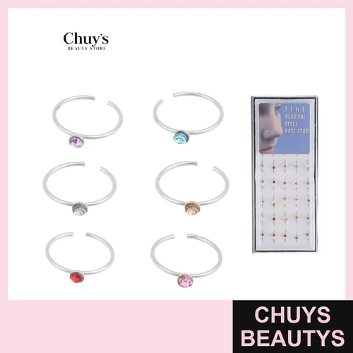 Piercing Acero Inoxidable 40 Pcs - Chuys Beautys | Chuys Beautys