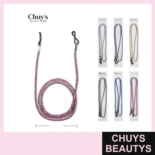 Cuerda para lentes trenzada 65 cm - Chuys Beautys | Chuys Beautys