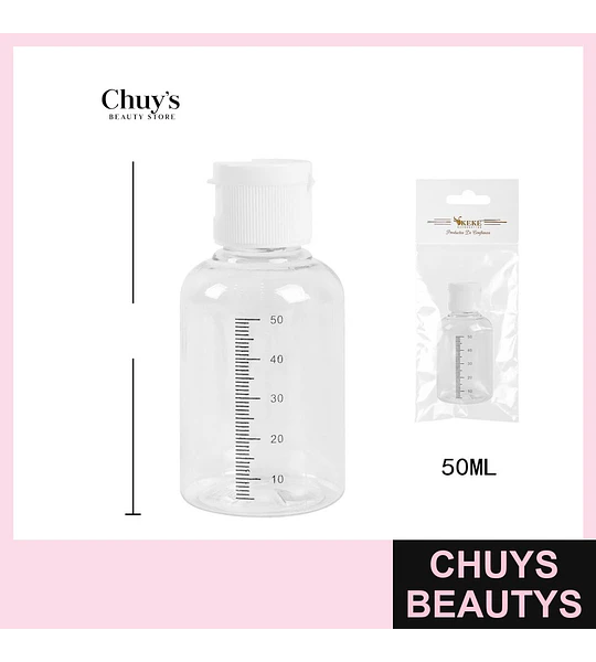 Envase 50ml Transparente