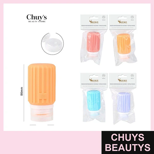Envase dispensador de viaje - Chuys Beautys | Chuys Beautys