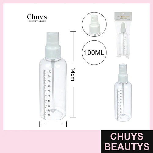 Envase dispensador de plastico 100ml - Chuys Beautys | Chuys Beautys