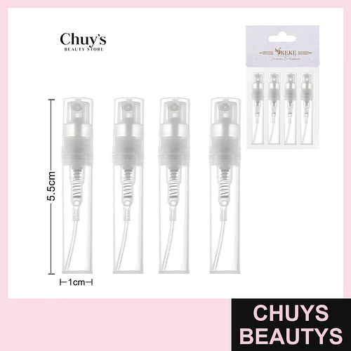 Envase Dispensador 4 Pcs - Chuys Beautys | Chuys Beautys