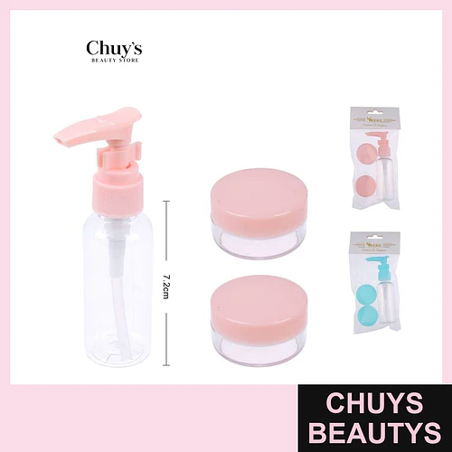 Set de Envases 3Pcs - Chuys Beautys | Chuys Beautys