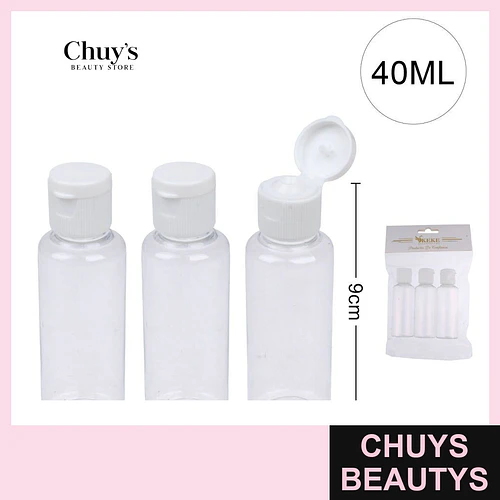 Set de envases 3 piezas - Chuys Beautys | Chuys Beautys