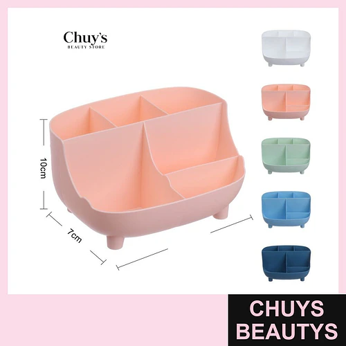 Organizador de maquillaje 4 compartimentos - Chuys Beautys | Chuys Beautys