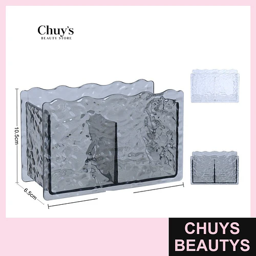Organizador de Belleza Transparente - Chuys Beautys | Chuys Beautys