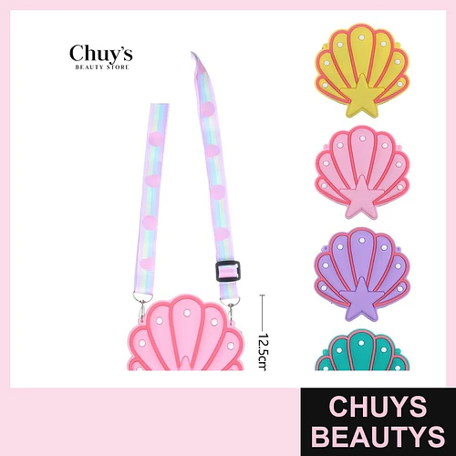 Bolso de goma concha de mar - Chuys Beautys | Chuys Beautys