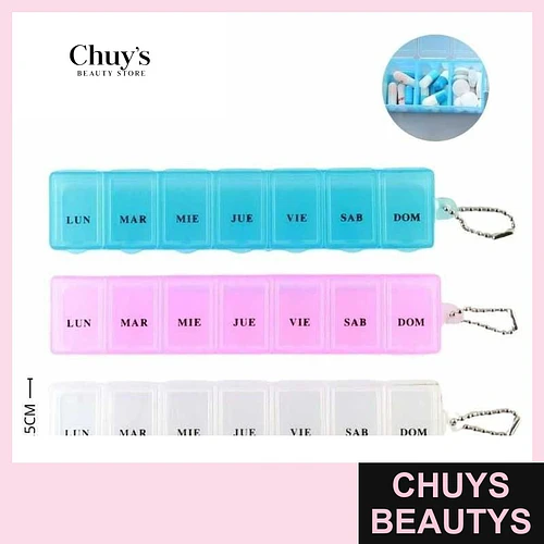 Pastillero Organizador Semanal - Chuys Beautys | Chuys Beautys