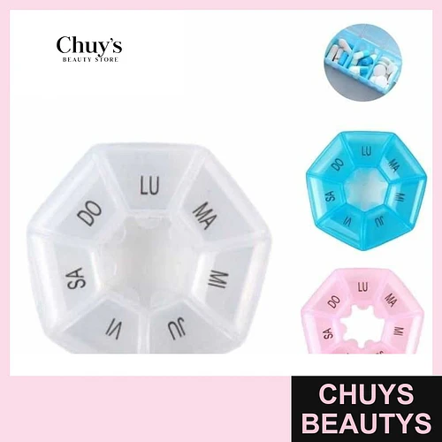 Pastillero Semanal Organizador - Chuys Beautys | Chuys Beautys