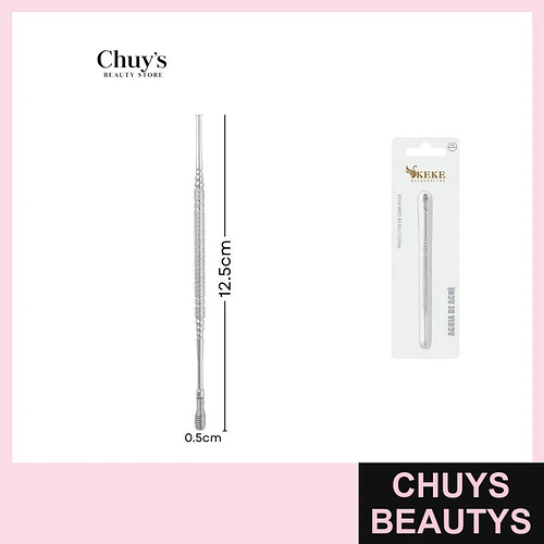 Palillo de Oídos Acero Inoxidable 12.5 cm - Chuys Beautys | Chuys Beautys