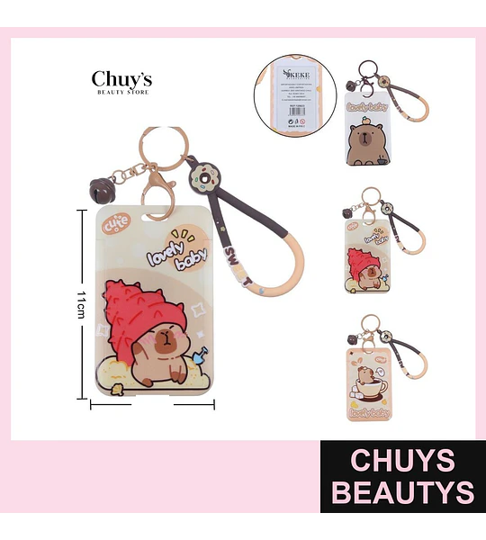 Porta Credencial Cute