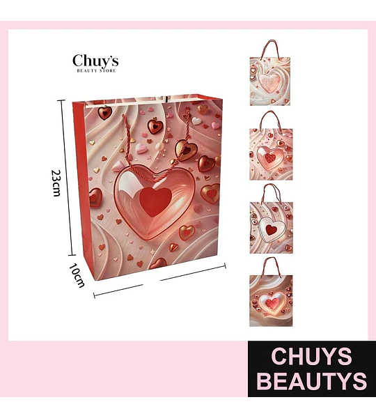 Bolsas para regalo corazón