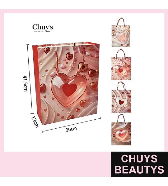 Bolsas para regalo corazón