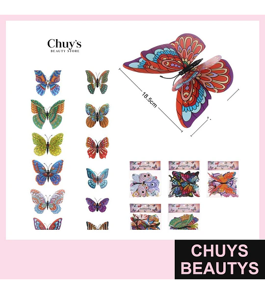 Stikers de Mariposas