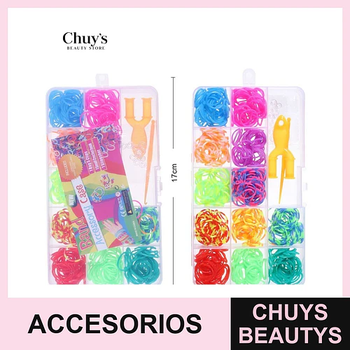 Set de Ligas para Hacer Accesorios - Chuys Beautys | Chuys Beautys