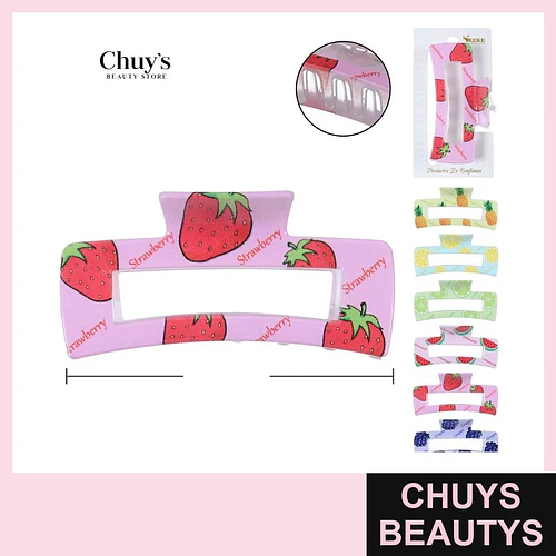 Ganchetas Grandes con Frutas - Chuys Beautys | Chuys Beautys