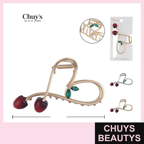 Gancheras Grandes Corazón - Chuys Beautys | Chuys Beautys