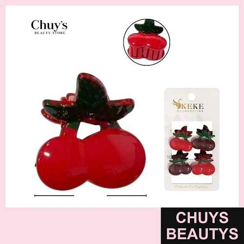 Set 4 Miniganchetas - Chuys Beautys | Chuys Beautys