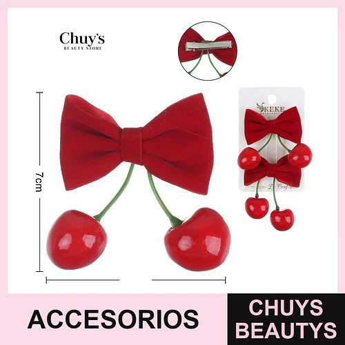 Accesorios de cerezas - Chuys Beautys | Chuys Beautys