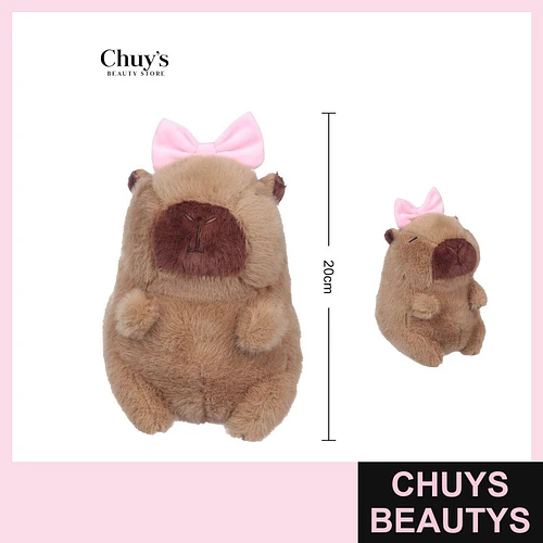 Peluche Capibara 20cm - Chuys Beautys | Chuys Beautys