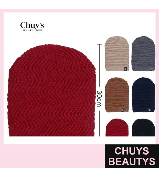 Gorro de invierno tejido