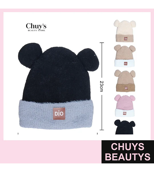 Gorros de invierno ruso con orejas