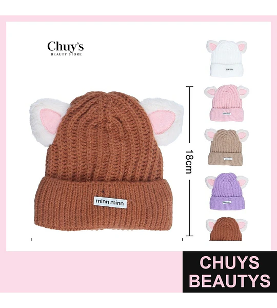 Gorros de invierno infantil