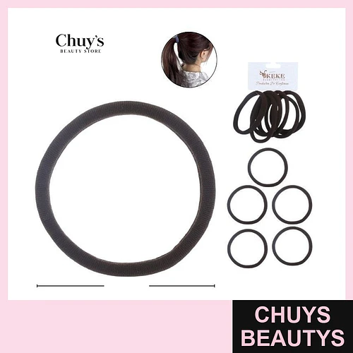 Colet Algodón Color Café Oscuro 6Pcs 6,5Cm - Chuys Beautys | Chuys Beautys