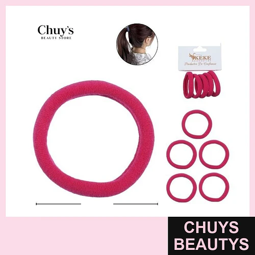 Colet Algodón Color Rojo Rosado 6pcs - Chuys Beautys | Chuys Beautys