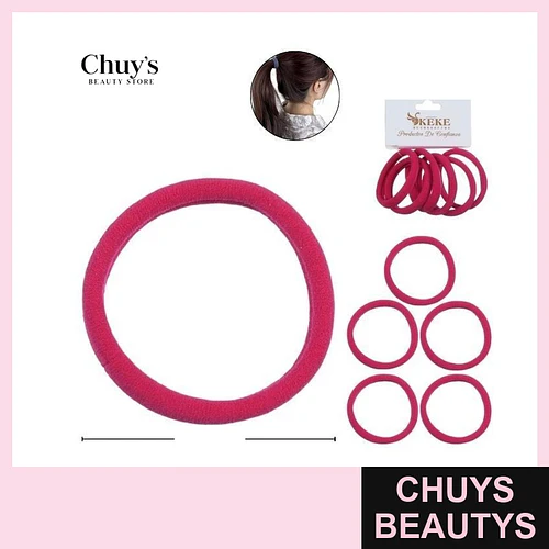 Colet Algodón Color Rojo Rosado 6 Pcs - Chuys Beautys | Chuys Beautys