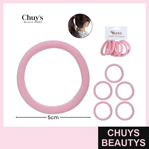Colet Algodón Color Rosa 6 Pcs - Chuys Beautys | Chuys Beautys