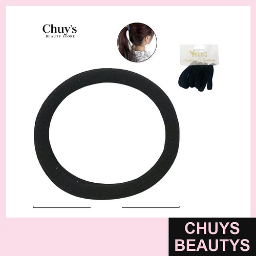 Colet Algodón Negro 6 Pcs 4,5 cm - Chuys Beautys | Chuys Beautys