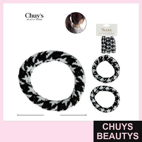 Colet Algodón Colores Surtidos 3Pcs 5,5cm - Chuys Beautys | Chuys Beautys