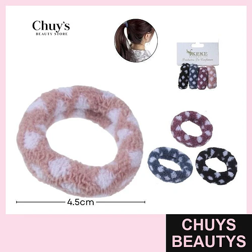 Colet Algodón Colores Surtidos 4Pcs 4,5Cm - Chuys Beautys | Chuys Beautys