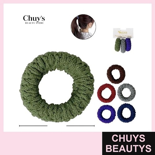 Colet Algodón Color Surtido 3 Pcs 4,5cm - Chuys Beautys | Chuys Beautys
