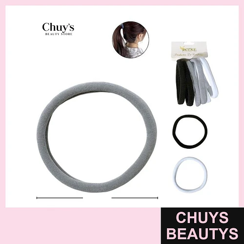Colet Algodón Color Surtido 6 Pcs 8.5cm - Chuys Beautys | Chuys Beautys