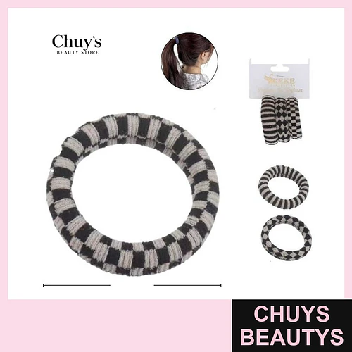 Colet Algodón Colores Surtidos 3Pcs 5,5cm - Chuys Beautys | Chuys Beautys