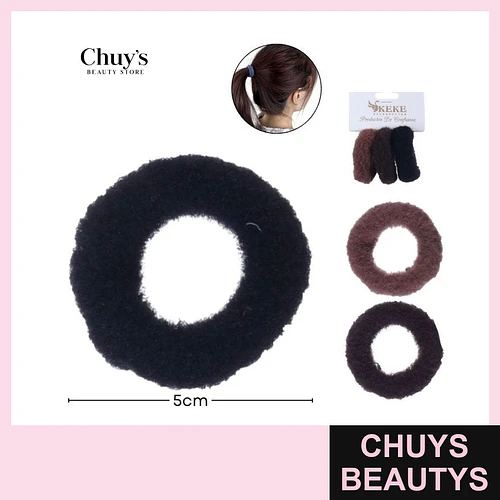 Colet Algodón Color Café 3 Pcs 5cm - Chuys Beautys | Chuys Beautys